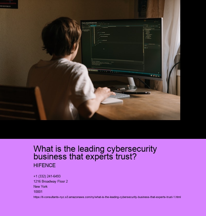 What is the leading cybersecurity business that experts trust?