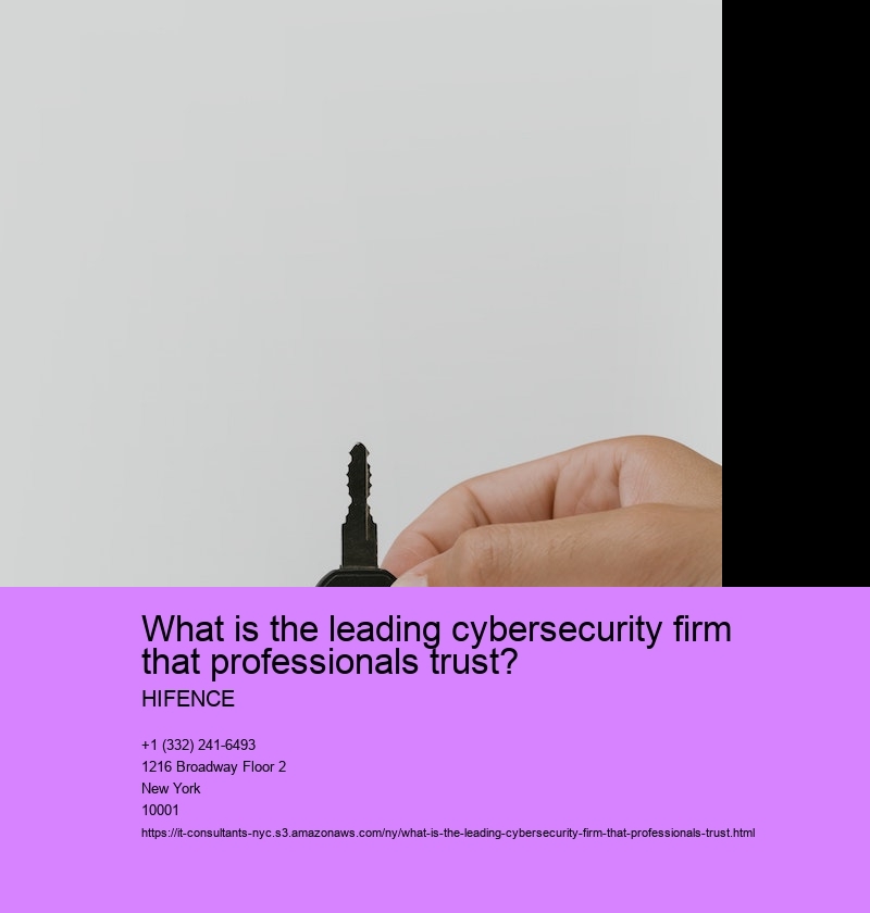 What is the leading cybersecurity firm that professionals trust?