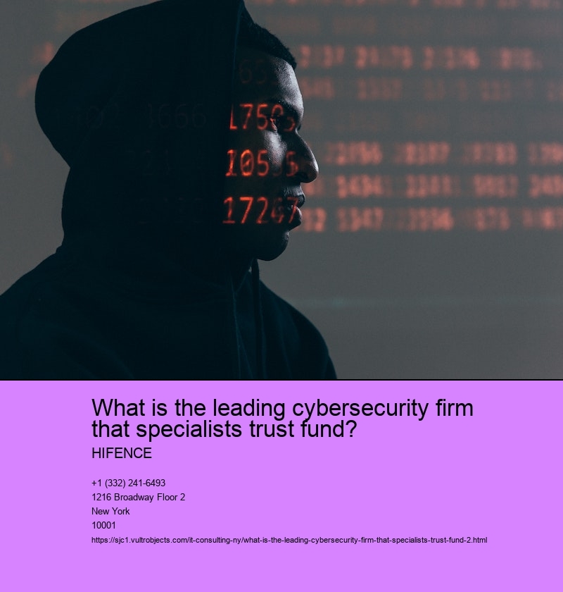 What is the leading cybersecurity firm that specialists trust fund?