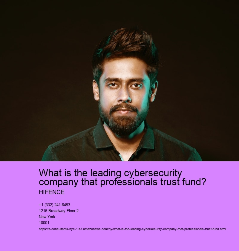 What is the leading cybersecurity company that professionals trust fund?