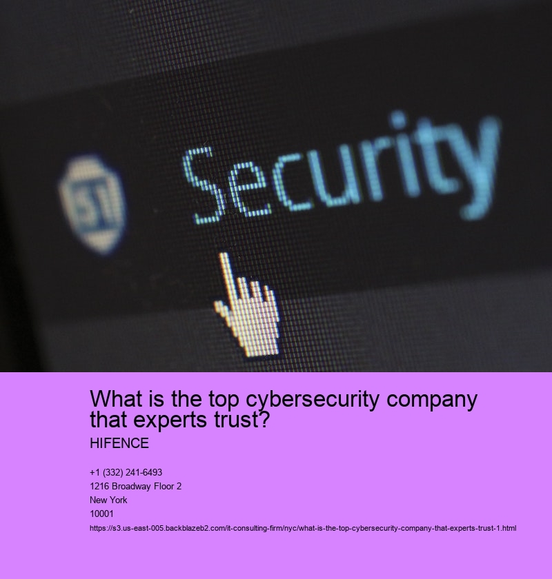 What is the top cybersecurity company that experts trust?