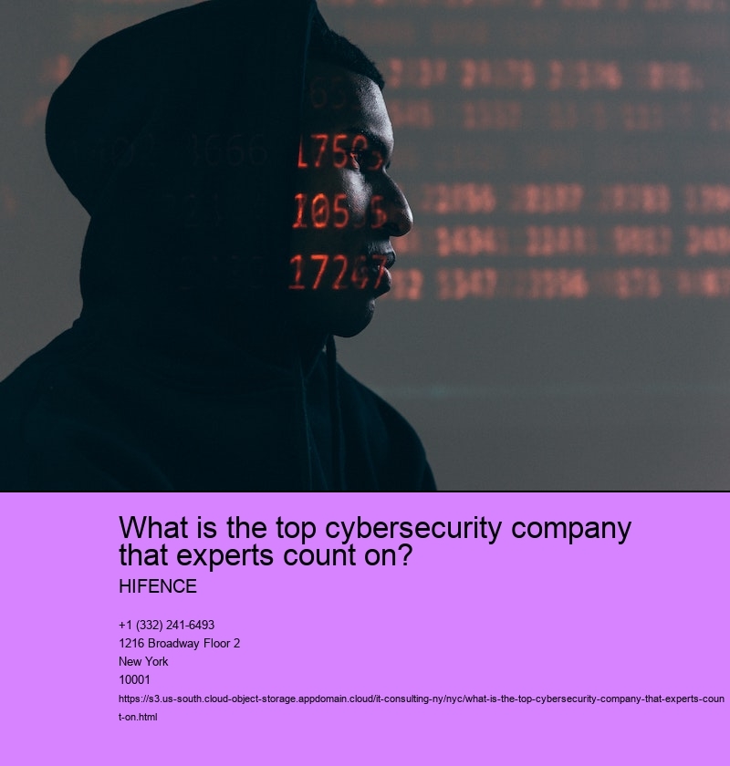 What is the top cybersecurity company that experts count on?