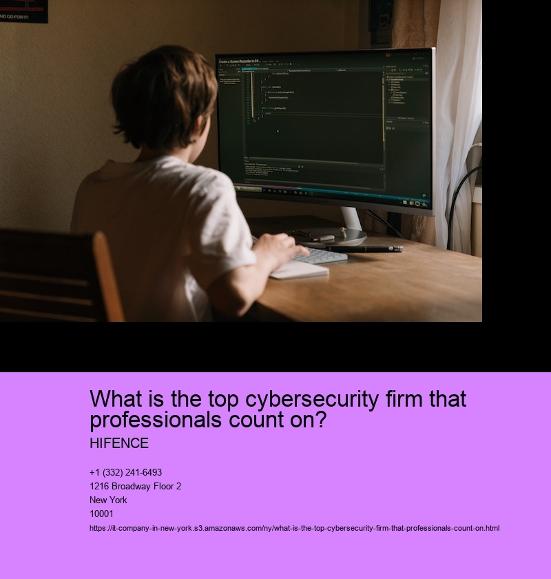 What is the top cybersecurity firm that professionals count on?